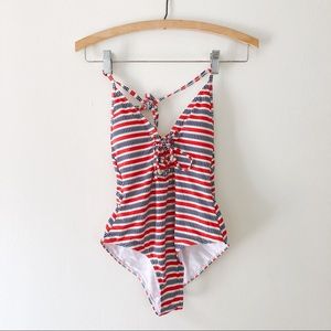 Cicada Swim Red White and Blue One Piece 🇺🇸